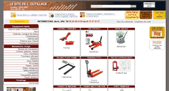 Desktop Screenshot of outillage-atelier.com